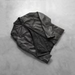 Ionic Black Leather Jacket - Image 8