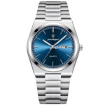 Aurelio Day-Date Watch — 40mm Integrated Steel - Image 3