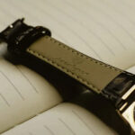 Laurent Dress Watch — 40mm Brushed Steel & Leather - Image 3