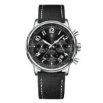 Lunario Moon Phase Chronograph — 40mm Steel & Nylon - Image 3