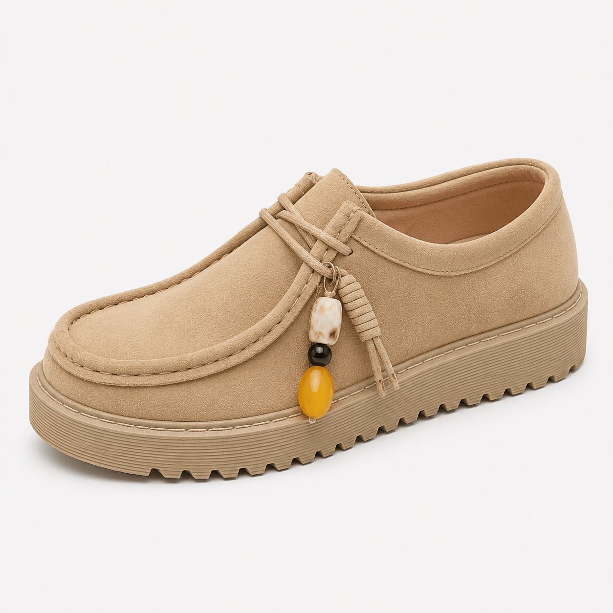 ma-boutique-mens-beige-suede-leather-platform-loafers-designer-comfortable-casual-slip-on-shoes-mens-beige-suede-leather-platform-loafers-designer-comfortable-casual-slip-on-shoes-1241243393.png Mens Beige Suede Leather Platform Loafers – Designer Comfortable Casual Slip-On Shoes - Image 1