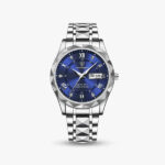 Romano Diamond Cut Watch — Two-Tone Steel Day-Date - Image 5